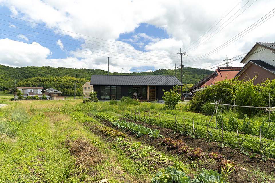 大阪の建築家による建築設計事務所の注文住宅事例09 八千種の家 外観