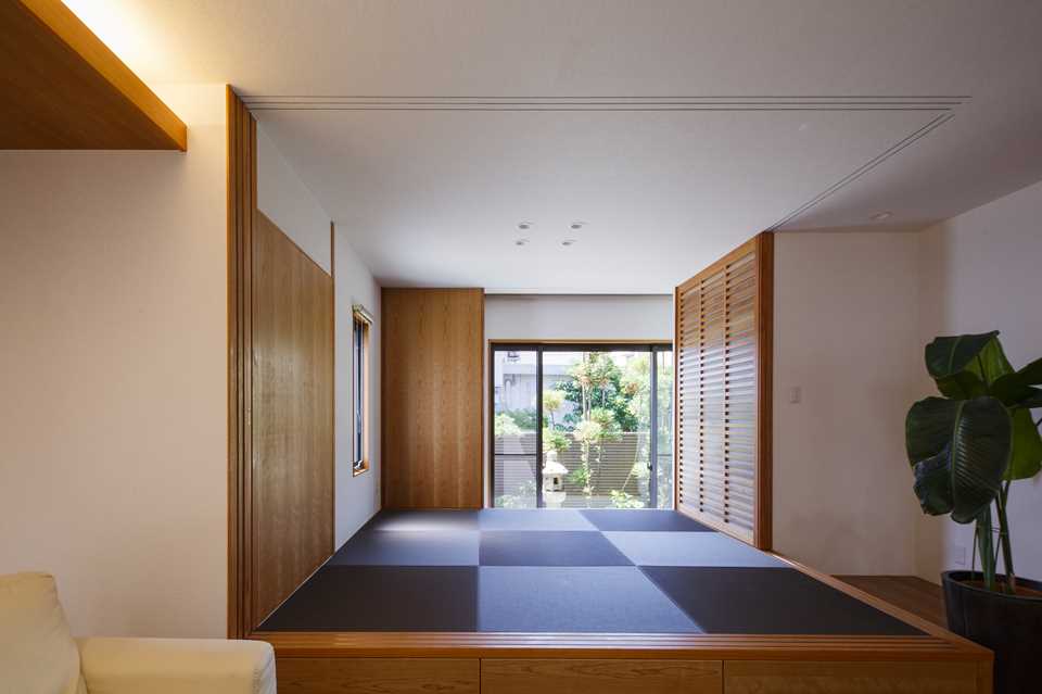 岸和田の家 畳コーナー